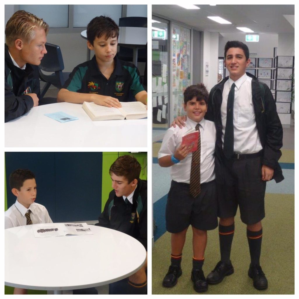 Students Take the Lead  with ‘Reading Buddy’