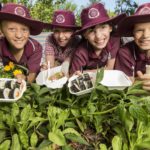 Students Focusing On Healthy Food