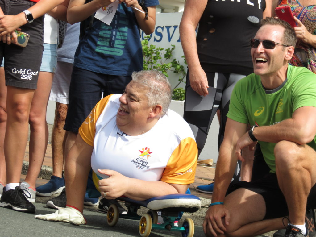 Rolemodel Carries the Queen’s Baton