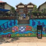 Norman Park State School Student’s Farewell School with a New Mural