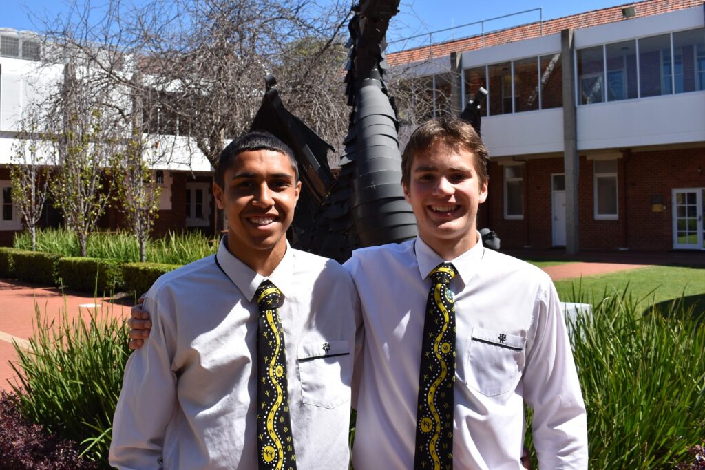Students Design Indigenous School Ties