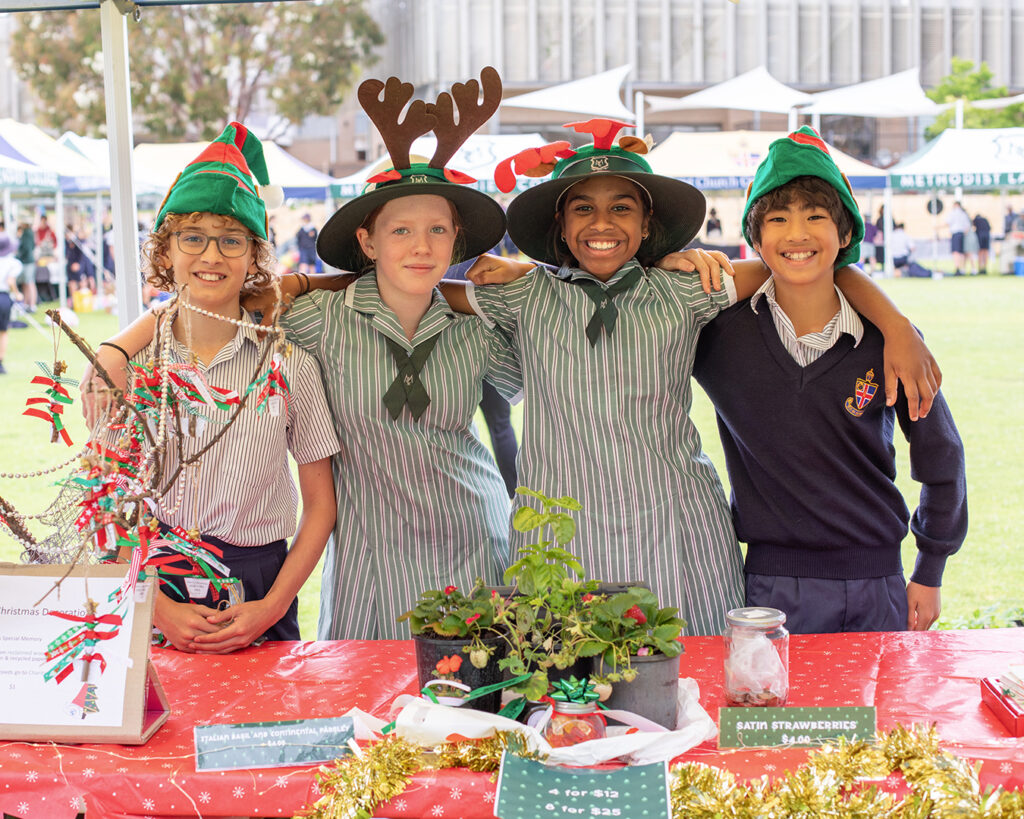 Schools Combine for Market Day