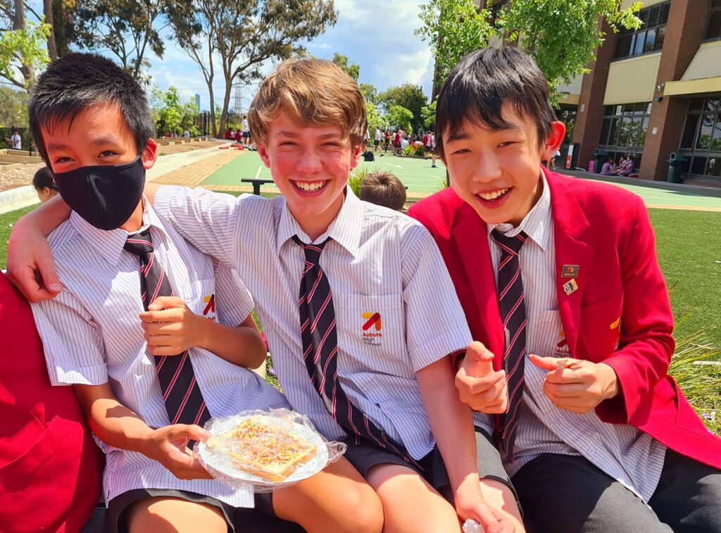Fairy Bread Day at Auburn High School