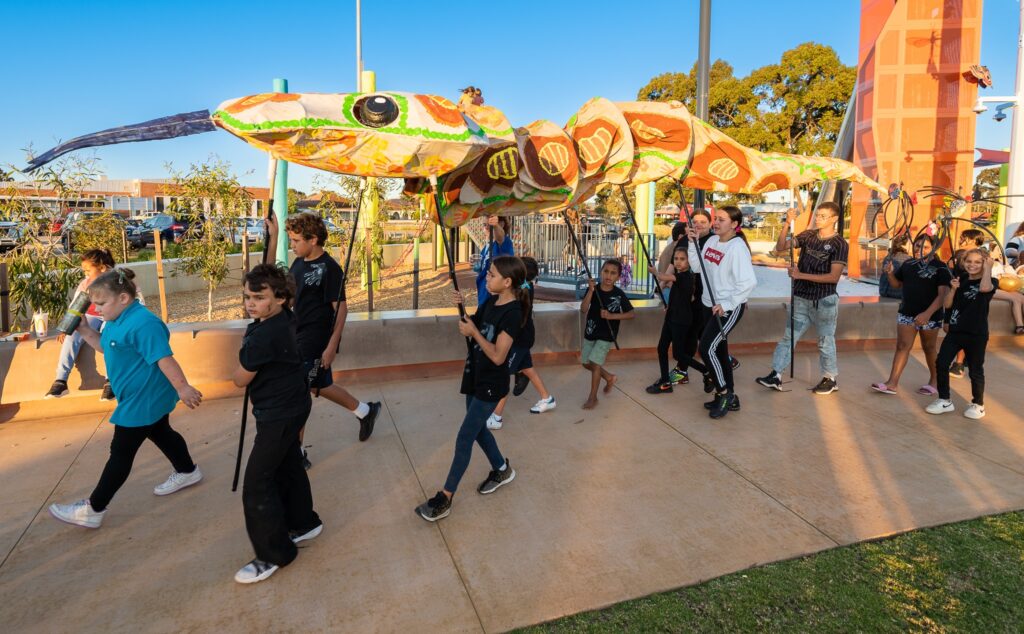 Moorditj Students Impress with Giant Cultural Puppets