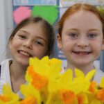 Yellow Slushies and Yellow Daffodils