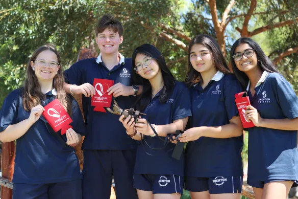 Shenton College Students Build Prosthetic Hands for Children in Need