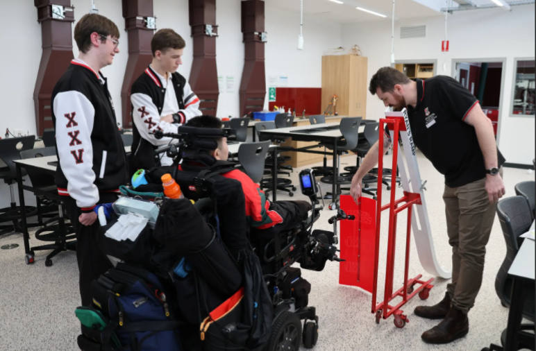 Year 12 Students Engineer a Solution for Sport Accessibility